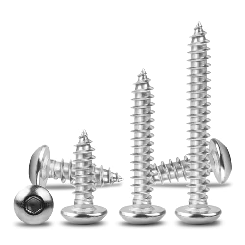 Tornillos Autoperforantes M5 x 16mm Cabeza Pan Hexagonal 100pcs miniatura 4