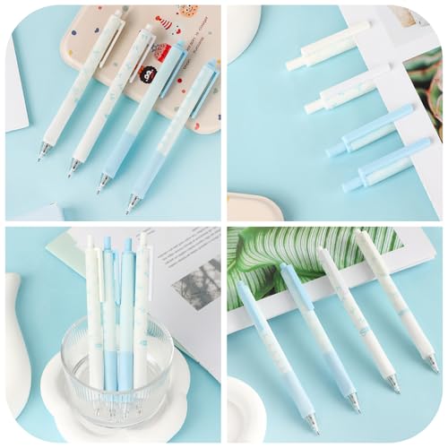 Set de 4 bolígrafos retráctiles Ponhey tinta negra 0.5 mm miniatura 6