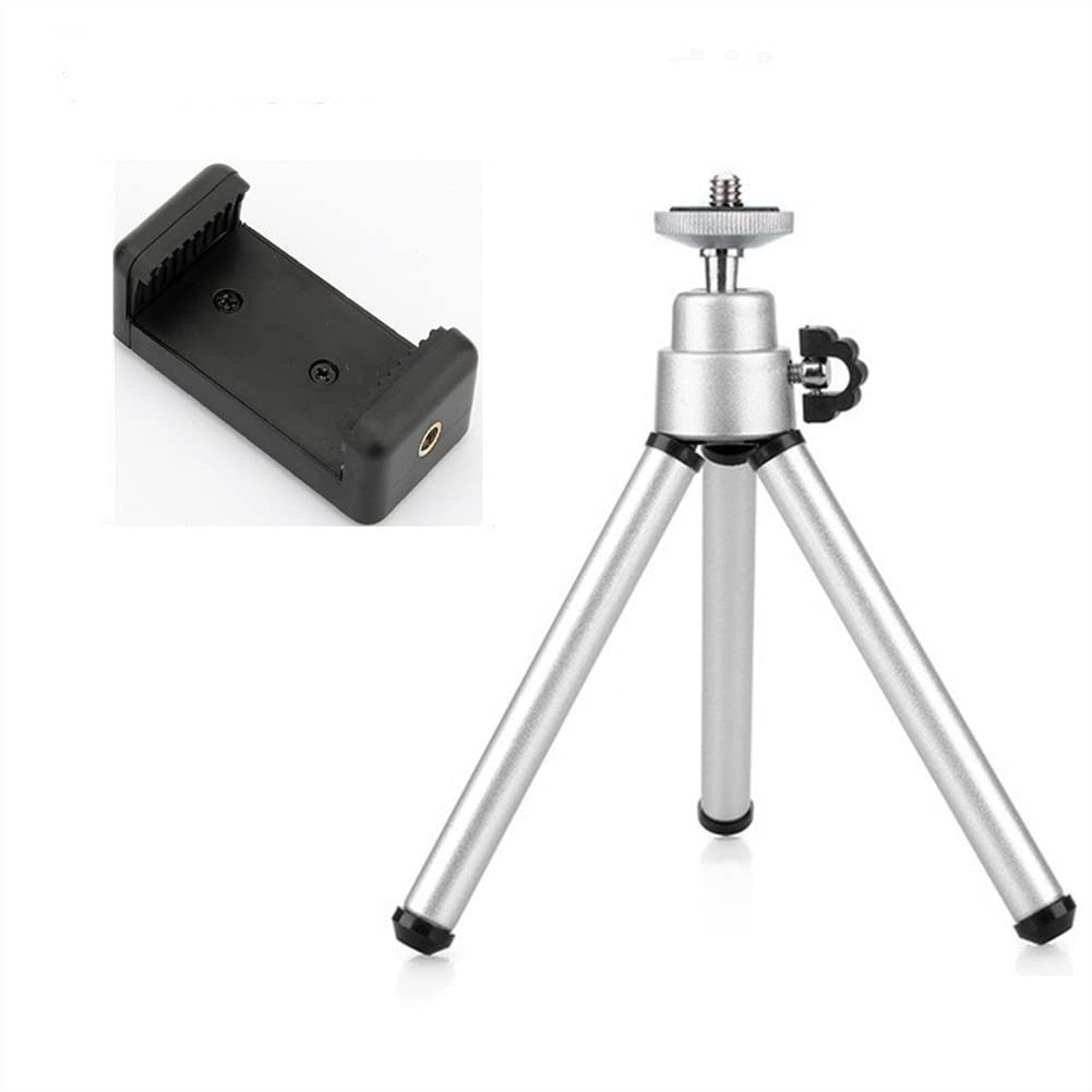 RajoNN Mini treppiedi universali Supporto per Selfie Stick Portatile per Telefono Cellulare per Gopro Hero per Smartphone Treppiede per Telefono Cellulare Proiettore Treppiede per Telefono