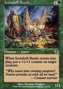 Magic: the Gathering - Ironshell Beetle - Judgment