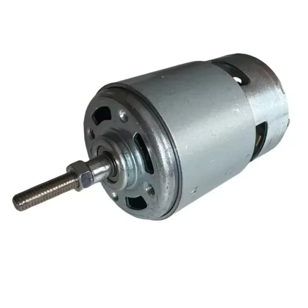 pofaa High-Power 755 DC Electric Motor 21V Double Bearing Motor Electric Lawn Mower with Brush Motor