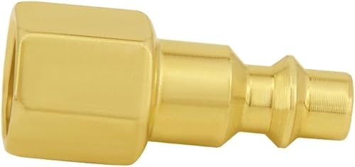 Miniatura 4 de Joywayus Manguera de aire industrial hembra NPT de 14 pulgadas, conexión rápida, accesorios de enchufe de aire de conexión rápida, 20 Uds