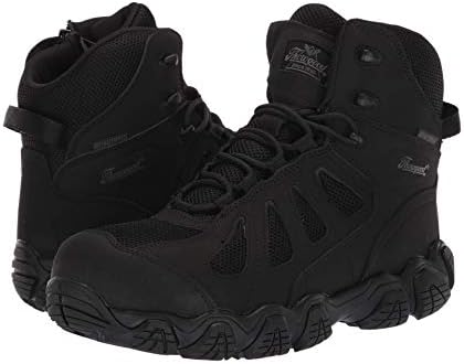Thorogood 804-6290 Men's Crosstrex Series - 6" BBP Waterproof, Side Zip Composite Safety Toe Hiker Boot, Black/Grey - 7.5 M US | Image 3