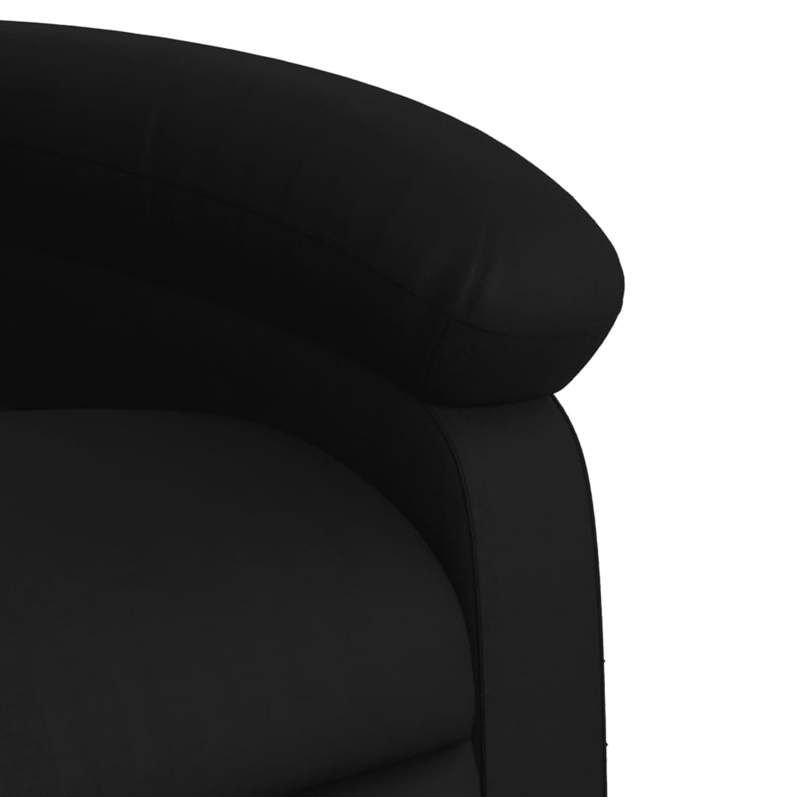 ARKEM Sillón reclinable de Cuero sintético Negro Sillon Masaje Relax Sillones Relax Levantapersonas - 371713