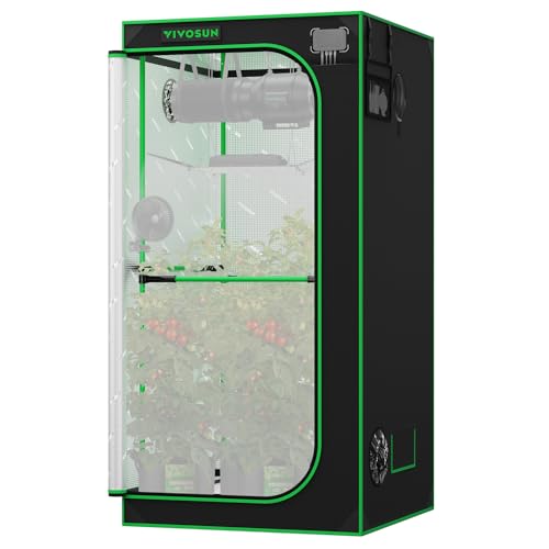 Image of VIVOSUN P336 PRO Grow Tent 3x3 Indoor Growing Tents 36 inchx36 inchx 72 inch