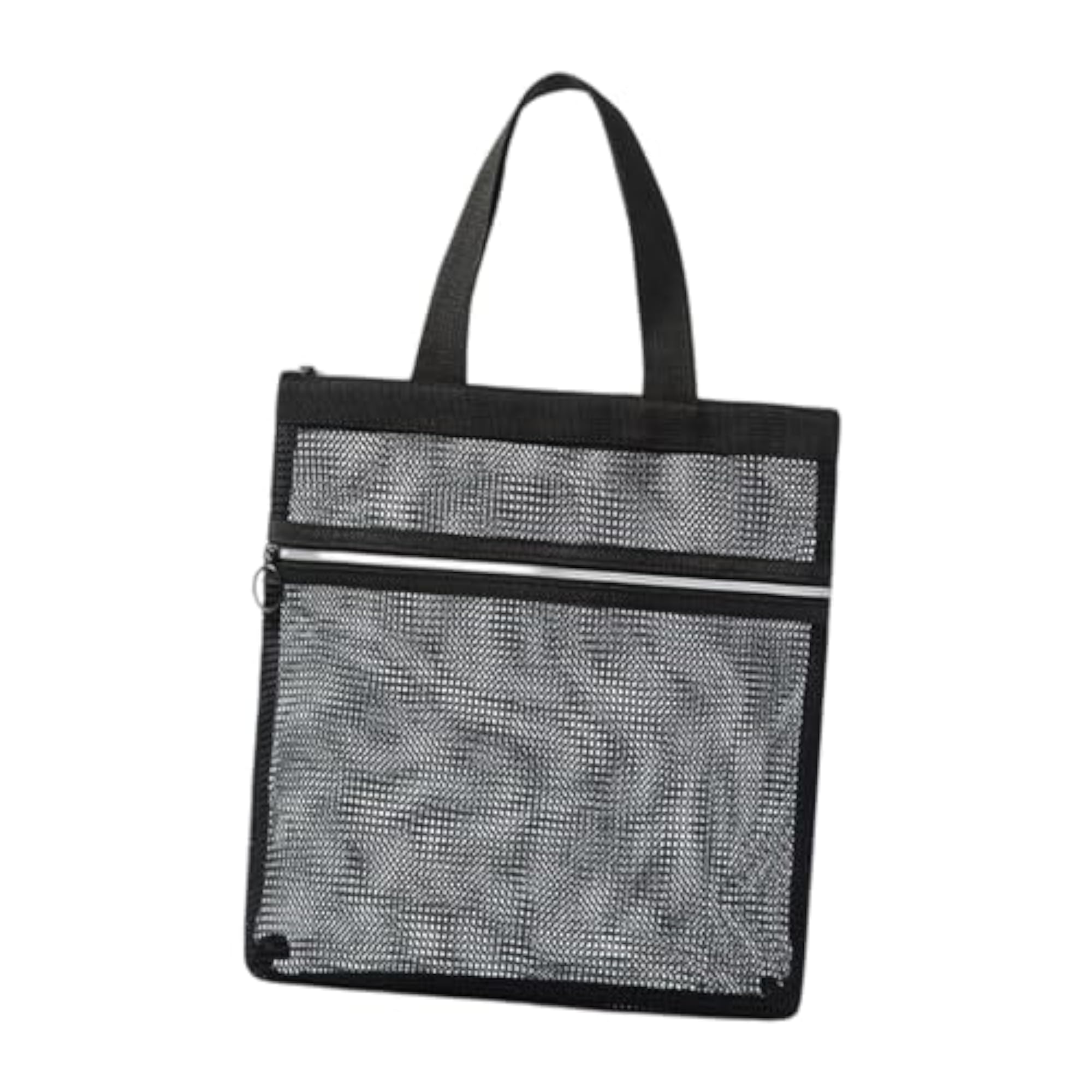 Mesh Shower Tote Portable Bath Organizer, Black