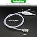 GAOLAOSY Siphon Pump, 1.6M/5.24Ft Siphon Hose for Water & Gasoline Transfer, Portable Car Manual Fuel Pump with Clip & Filter, Universal for Gasoline, Oil, Diesel, Water, Liquid (1.6M)