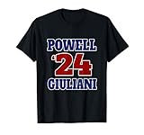 Powell Giuliani 2024 Sporty and Patriotic Graphic Design T-Shirt