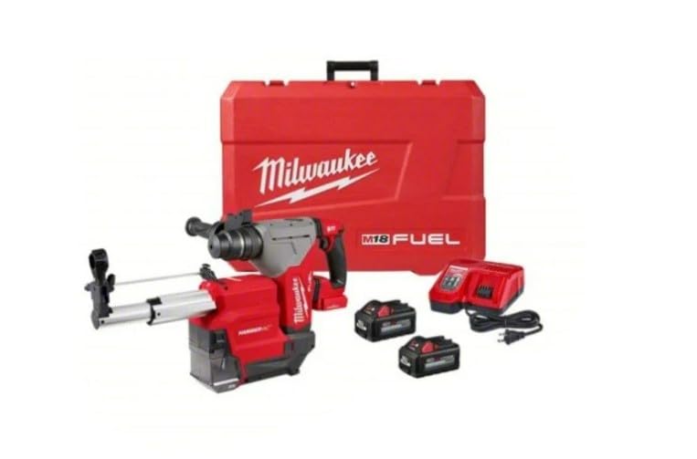 Milwaukee M18 FUEL Rotary Hammer and Dust Extractor Kit