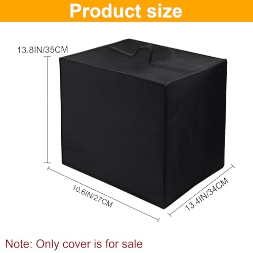 Image of Air Fryer Cover Dust Cover Compatible with Gourmia Air Fryer 7 Qt Large Capacity GAF778 GAF798 GAF716 13.4 inch* 10.6 inch*13.8 inch Heat-Resistant Waterproof Dust-proof Kitchen Appliance Covers