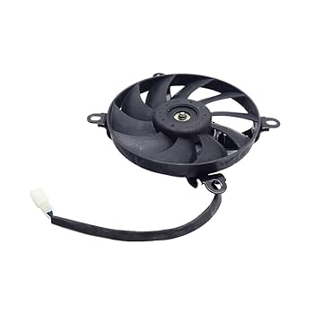 Amazon | 新しいバイク用 6インチ 冷却ファン 高性能 12V スリム