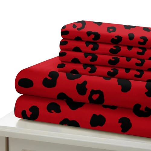 Housse de couette léopard ultra douce fermeture éclair 3D - 7