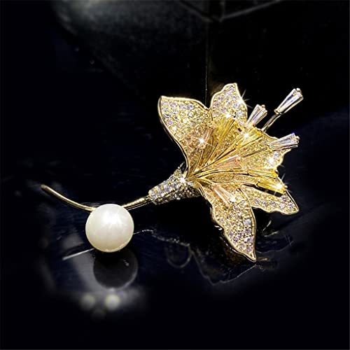 Broche bouquet et cadeau féminin chic pour célébrer une fête