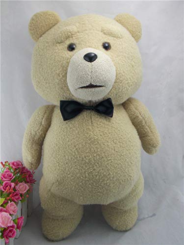 AEPRO - New Ted 2 Movie TED the BEARs Black ßоⱳ Tie PLUSH Ԁoll Soft Тоу 18"