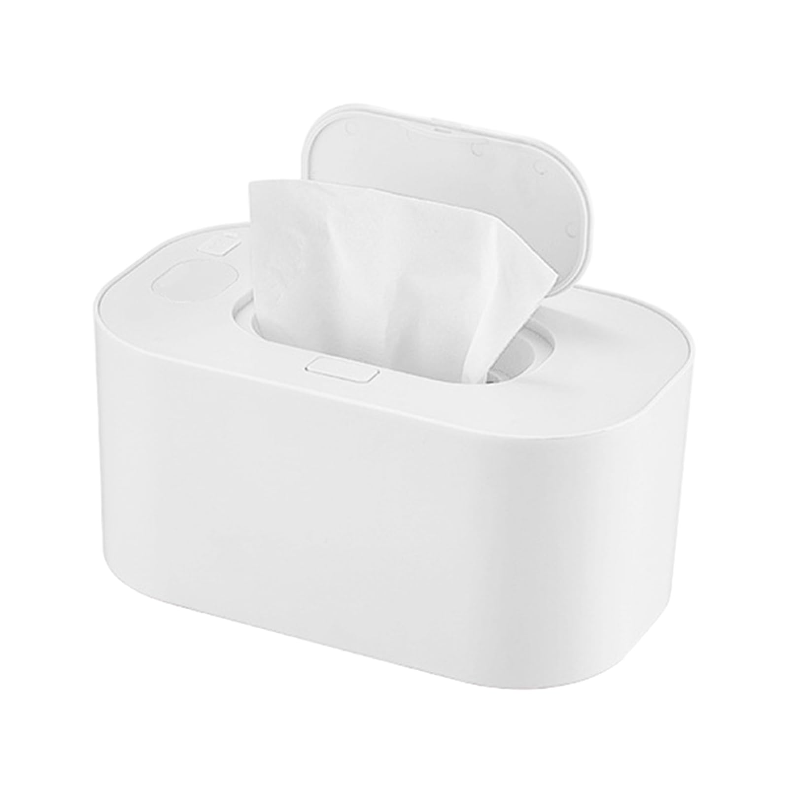 Calentador de toallitas para bebés – Dispensador USB de toallitas húmedas para bebés | Calentador de toallas húmedas USB para bebés para el hogar, la habitación del bebé, los viajes, Blanco