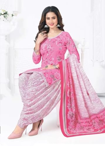 Image of Yashika Unstiched Crepe dress materials | Crepe Salwar Suit for women with dupatta | suit material for women unstitched