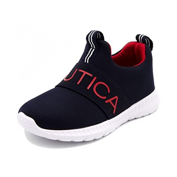 Nautica Kids Boys Fashion Sneaker Slip-On Athletic Running Shoe (Toddler/Little Kid)