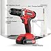 GardenJoy Cordless Power Drill Set - 21V Electric Drill Driver Kit with Battery and Fast Charger, 65pcs Acessories, 2 Variable Speed Control, 3/8-Inch Keyless Chuck and 24+1 Torque Setting