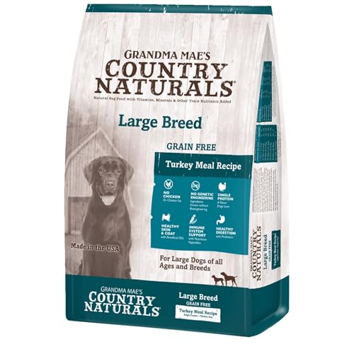 Grandma Mae’s Country Naturals Dry Dog Food, Grain Free Large