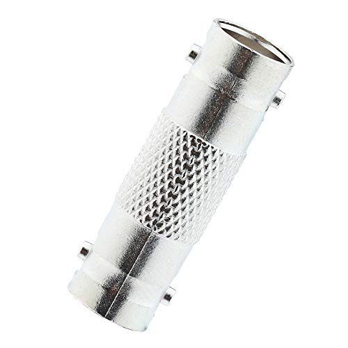 Niceeshop(Tm) Bnc Female To Female Coupler Adapters Converter Connector, Pack Of 10(Silver) #TOP2