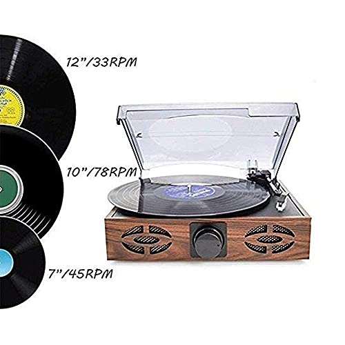 Gramophone, phonographe rétro pour la Maison, Tourne-Disque Vinyle LP Moderne avec Haut-parleurs, Bluetooth, entrée de Ligne de Carte USB TF, Radio FM et Prise - Les Beatles, Paul McCartney, John Lennon, RIngo Starr, George Harrison Gramophone, phonographe rétro pour la Maison, Tourne-Disque Vinyle LP Moderne avec Haut-parleurs, Bluetooth, entrée de Ligne de Carte USB TF, Radio FM et Prise – Image 4