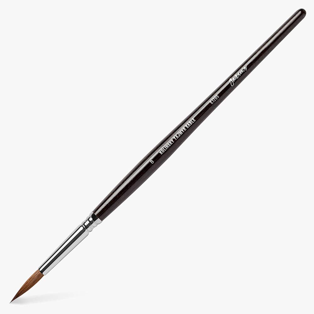 Jackson's : Kolinsky Tajmyr Sable Brush : Series 1205 : # 8