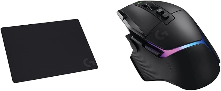 Mouse Pad Set Logicool G Gaming Mouse G502XWL-RGBBK + Mouse Pad G240f