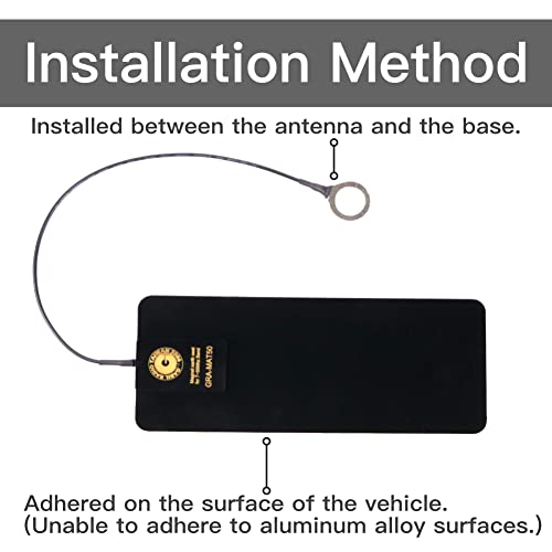 Gra-Mat50 Mk2 Counterpoise Magnet Mat Ground Plane For Magnetic Mount & Hf Antenna #TOP2