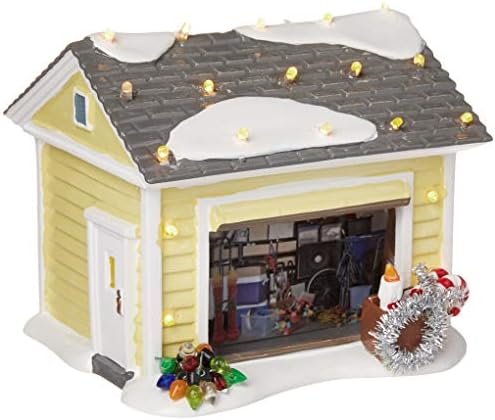 Department 56 Lit Building, Ceramic, Multicolor, 4.06 Inch