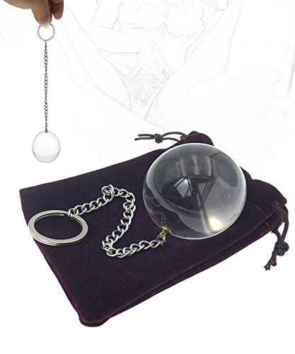 BAOMAZ4 Plug Anal Cristal Verre Boules anales avec anneau de tirage Chaîne Dilatateur Boules anales Perles Extrêmement Butt Plug Anal Godemiché Anus Expander ø 30mm ø 40mm ø 50mm ø 60mm ø 70mm (70mm)