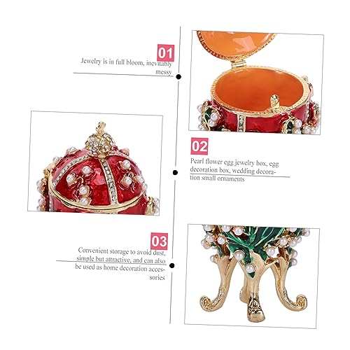 Boîte à bijoux en forme d'œuf pour décorer votre commode - 6