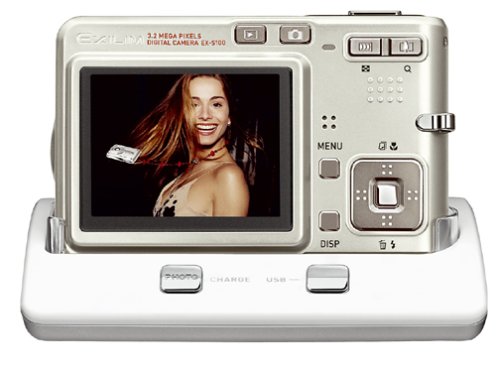 Casio Exilim EX-S100 3.2MP Digital Camera with 2.8x Optical Zoom