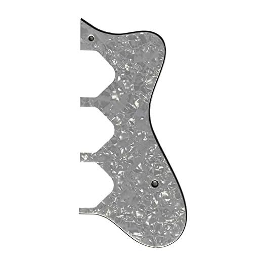 Golpeador de guitarra estilo Riviera Epiphone P93 (4 capas color perla blanca)