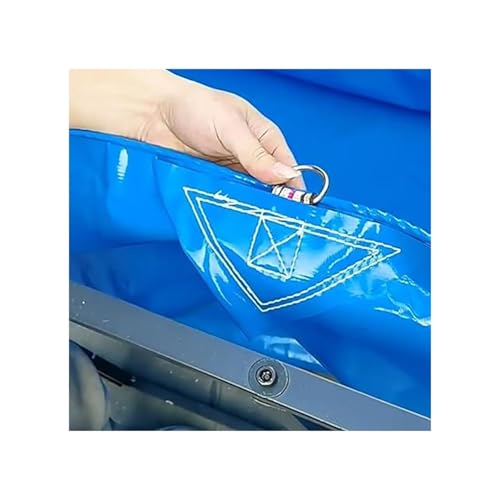 Bassin d'aquaculture structure acier et bâche PVC pliable à œillets - 2