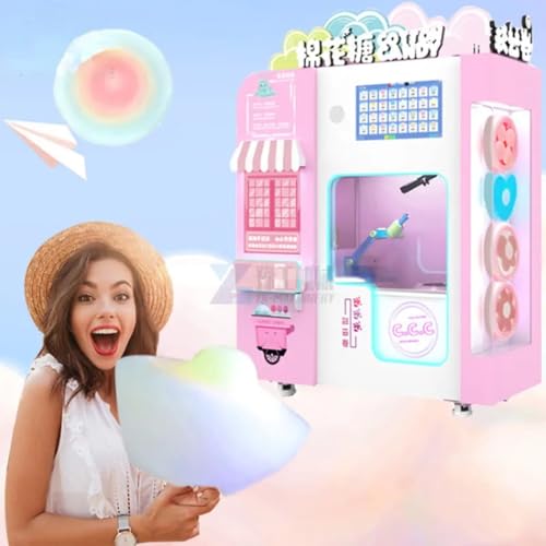 Global Solutions GS1730 Cotton Candy Machine, 20” Dia. Stainless Steel Bowl, (120) Cones per Hour