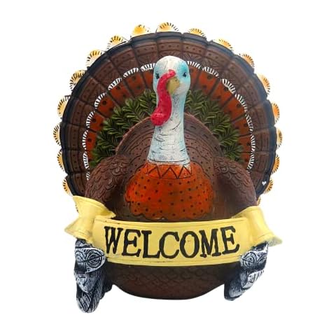Thanksgiving Turkey Figurine Tabletop Decoration Cover