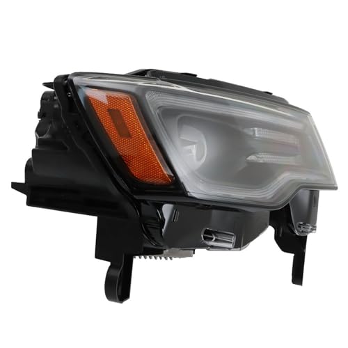 GENRICS Headlights Assembly Replacement for Grand Cherokee 2019 2020 2021 HID Right Passenger Side w/o Adjustable Motor 68426872AD