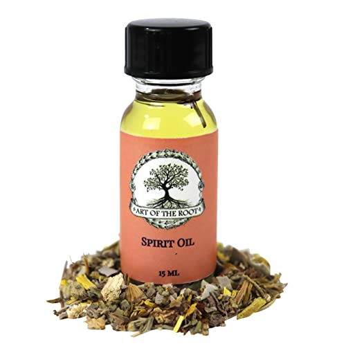 Spirit Oil 1/2 oz | Handmade with Herbs & Essential Oils | Spirits, Angels & Ancestors | Hoodoo Wiccan Pagan Conjure