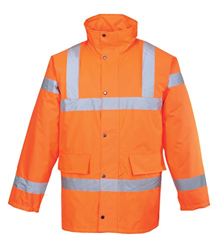Hi-Vis Traffic Jacket, colorOrange talla XSmall