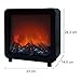 Aktive 35977 Chimenea Eléctrica Falsa Llama Led Minimalista Cuadrada, Multicolor, 23 x...