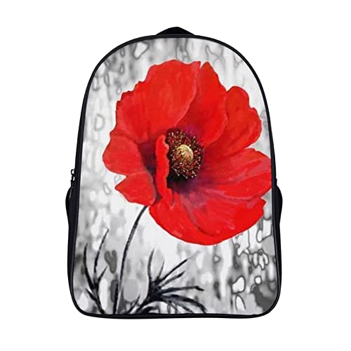 Sac à dos cool fleur de pavot au design ergonomique et décontracté