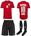 nationshirt Philippinen Trikot Wunschname Und Wunschnummer Hose + Stutzen WM EM BR/R (140)