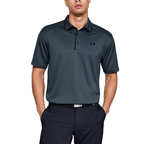 Image of Under Armour Men's Polyester Solid Tech Polo | T-Shirt | 1290140-001