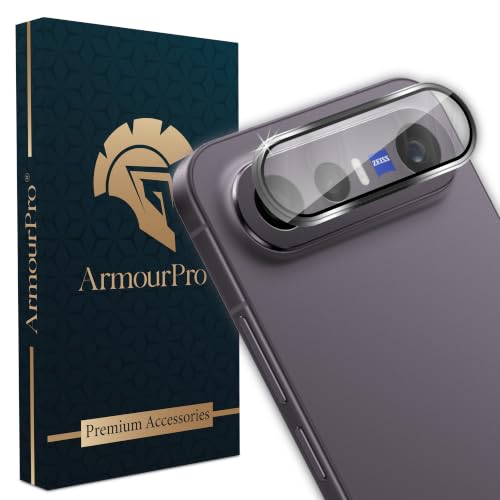 Image of ArmourPro Camera Lens Protector for Vivo X300 FE (6.31 Inches) Tough HD Individual Aluminum Alloy Rings 9H Camera Cover, Scratch-Resistant,Camera Lens Protection| Black, 1 Pack