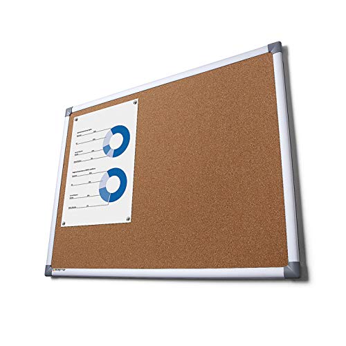 Tablica informacyjna z korkiem z ramą aluminiową (100 x 200 cm)