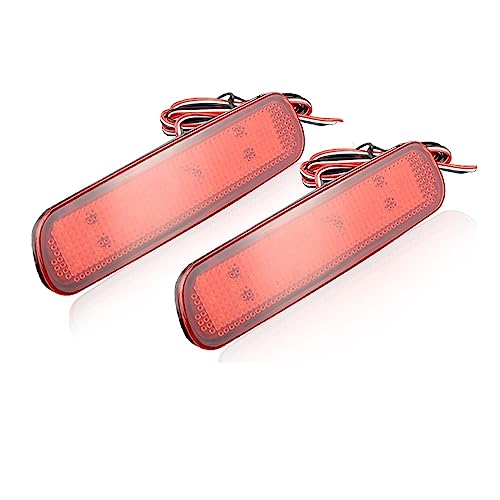 Feu réflecteur de pare-chocs rouge améliorant la visibilité de frein pour Toyota Cruiser 100