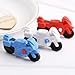 Toyvian 20pcs Cartoon Motorcycle Erasers for Boy Girl Adorable Erasers for Classroom Office Supplies Fun Stationery for Boys and Girls for School Prizes and Party Favors