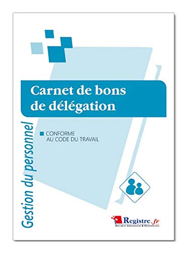 Carnet de Bons de Délégation - M022