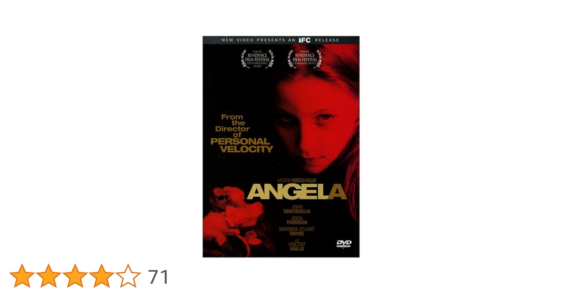 アンジェラ [DVD] Amazon.co.jp: ANGELA (1995) : DVD