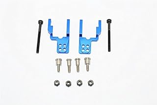 Tamiya CC01 Upgrade Parts Aluminum Rear Damper Mount With Mulitple Holes - 1 Set Blue